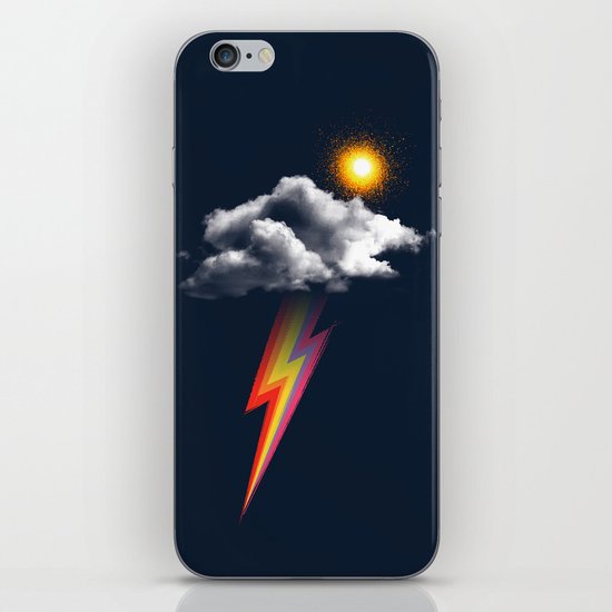 rain(thunder)bow iPhone & iPod Skin