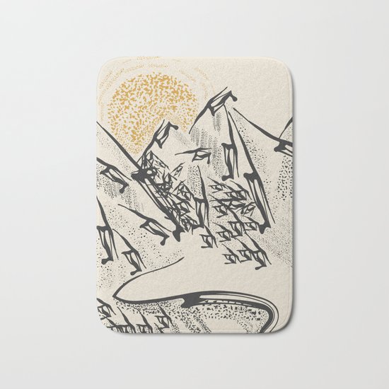 Rocky mountain Bath Mat