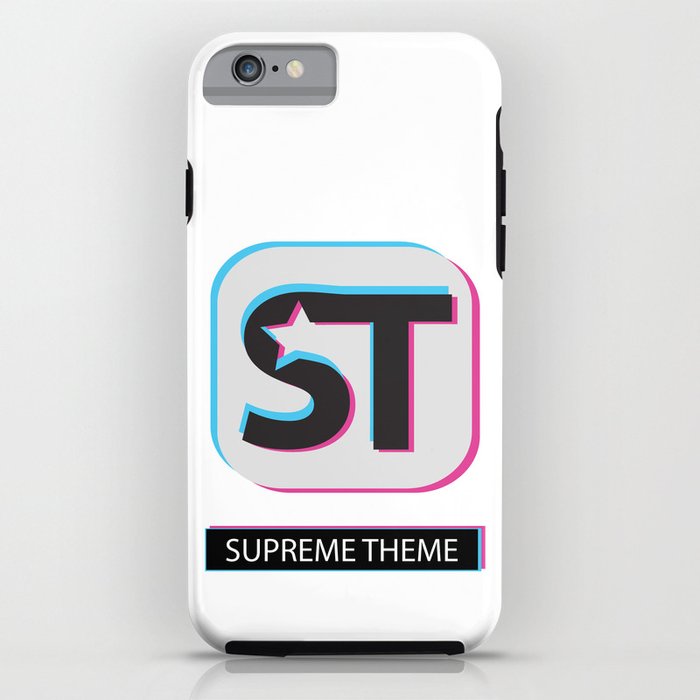 Supreme WordPress Theme iPhone Case by SupremeFactory