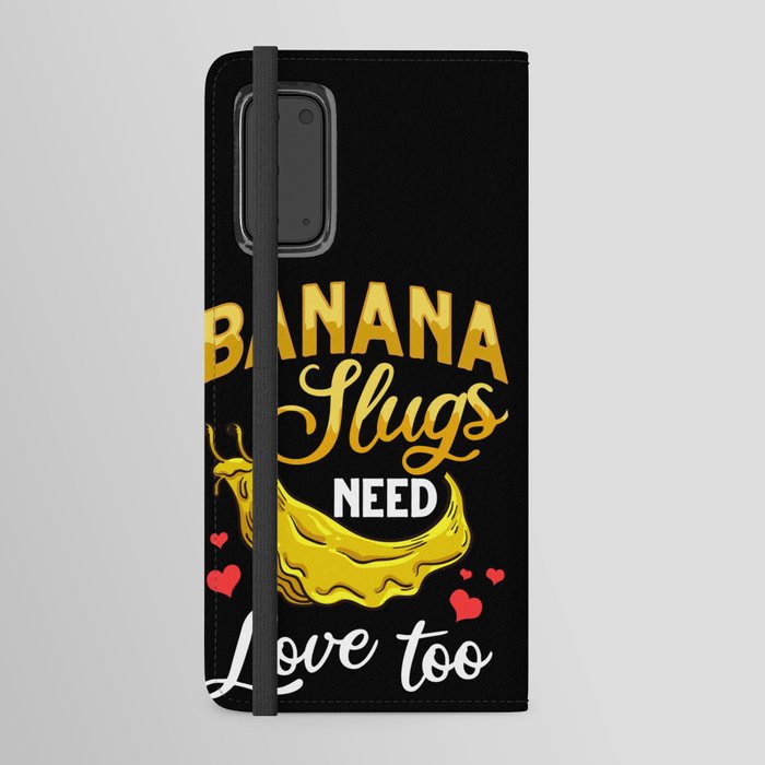 Banana Slug Snail California Animal Android Wallet Case