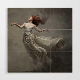 Floating in the wind and dust Wood Wall Art