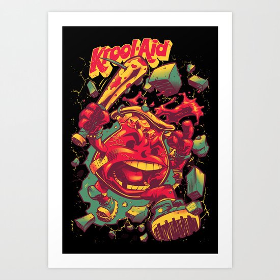 KROOL-AID Art Print