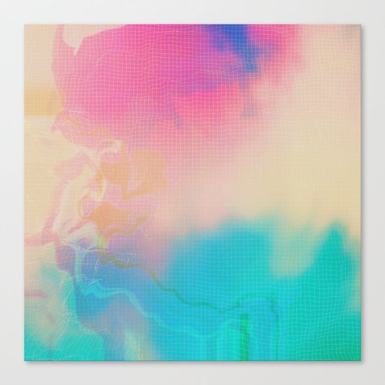 Glitch 06 Canvas Print