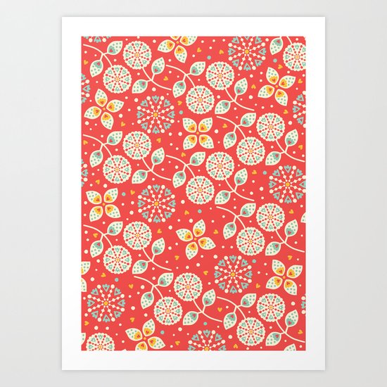 Vintage Flora Art Print