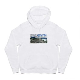 Beyond the Edge Hoody | Ink, Painting, Britishcolumbia, Nature, Mountains, Watercolor, Squamish, Landscape 