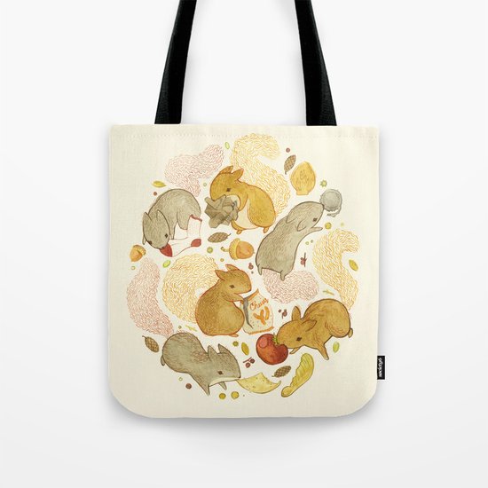 Things Squirrels Probably Shouldn't Be Eating Tote Bag