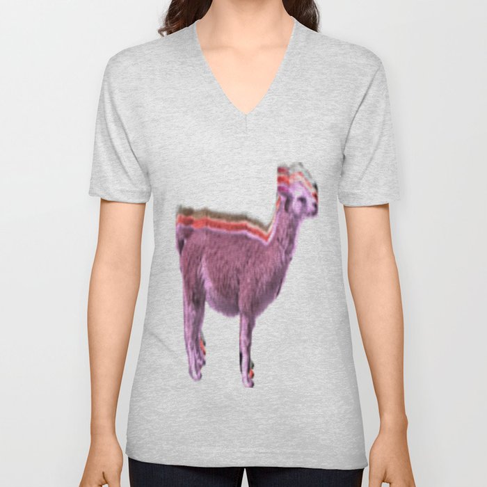 Don't be so llama V Neck T Shirt