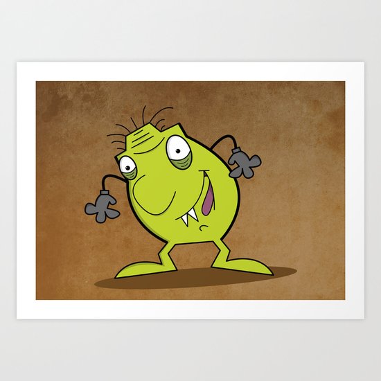 Monster Art Print