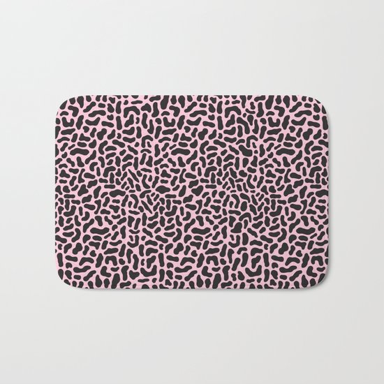 Abstract Pattern 001 - Pink Bath Mat