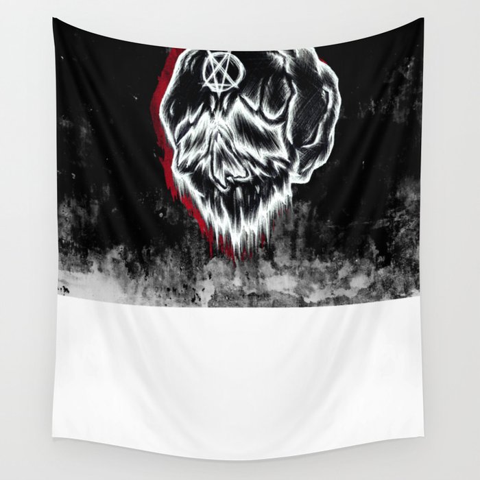 Satanic tapestry best sale