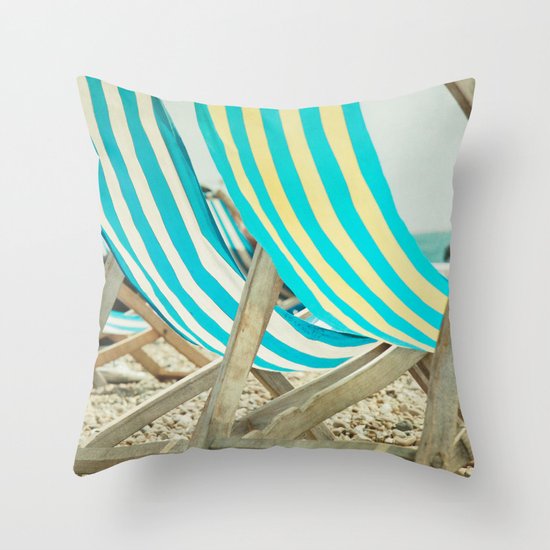 Vacation Mode Throw Pillow