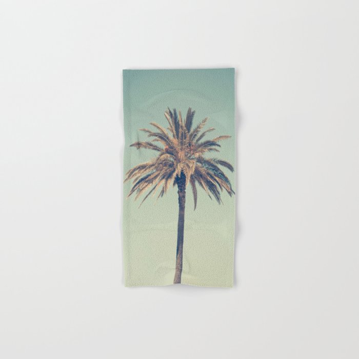 Retro Palm Tree Hand Bath Towel By Mariecarrphotography Society6 Retro Palm Tree Hand Bath Towel