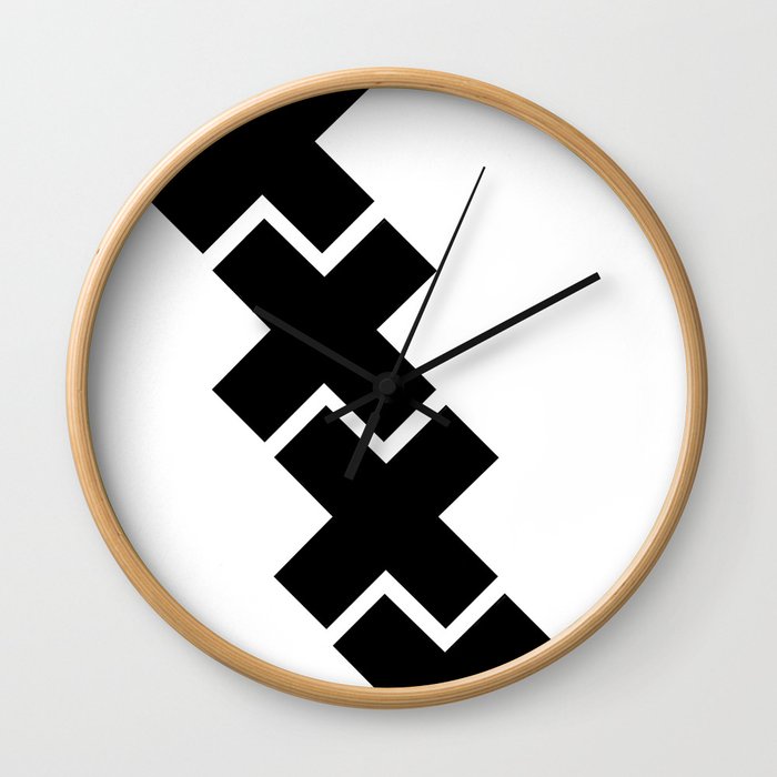 Crosses Wall Clock