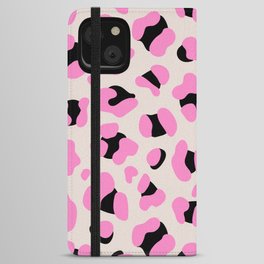 Bobble Gum Leopard iPhone Wallet Case