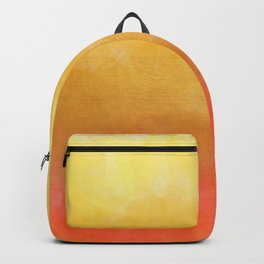 Red Gold Backpack | Red, Gold, Gradient, Abstract, Digital, Collage, Watercolor, Foil 