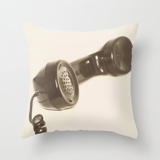 Let's Talk Throw Pillow