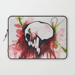 Flower Skull Laptop Sleeve