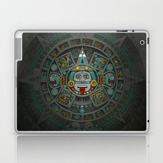 Stone of the Sun II. Laptop & iPad Skin