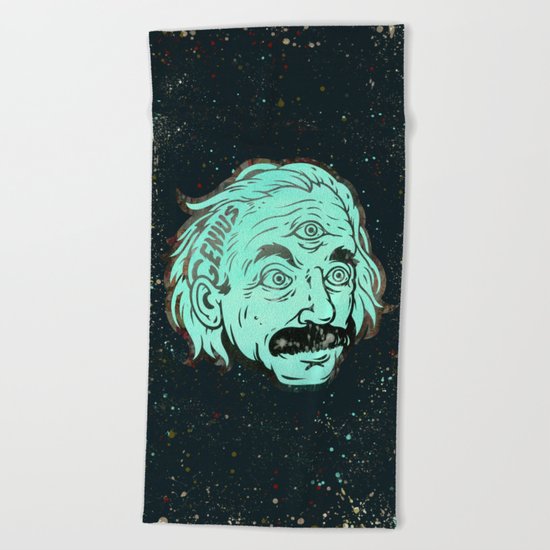 Genius Beach Towel