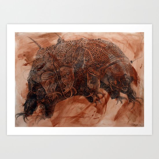 Tardigrade Art Print