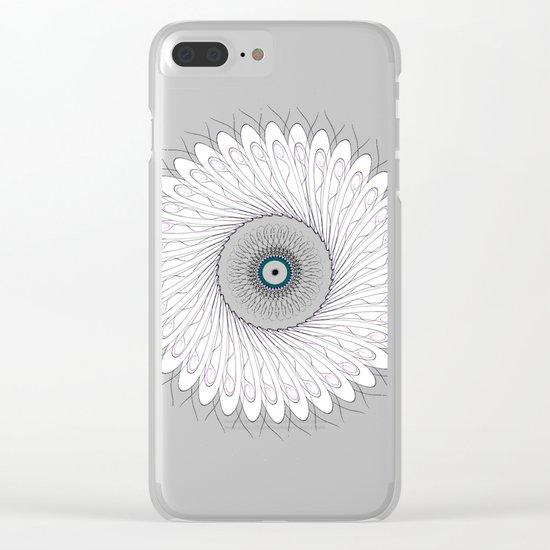 Mandala Clear iPhone Case