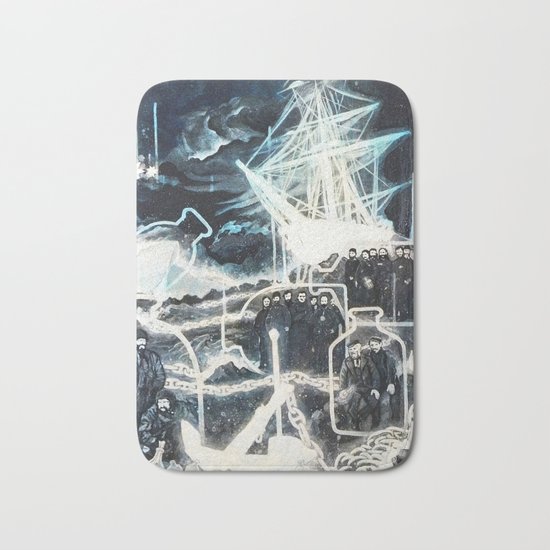 "Washed Ashore" Bath Mat