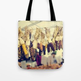 Indian Corn at the Farmers Market Tote Bag