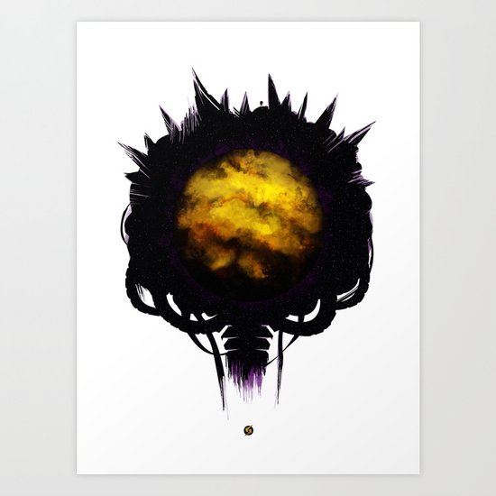 Zebes Art Print