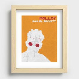 Molloy - Samuel Beckett Recessed Framed Print