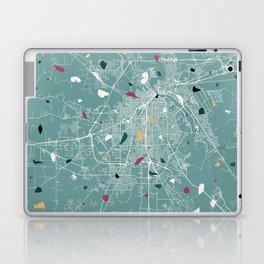 Shreveport, Louisiana - City Map - Aesthetic Laptop Skin