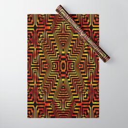 Lines of Sunshine Wrapping Paper