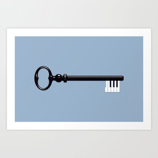 The Key. Art Print