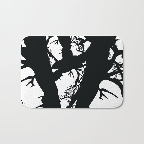 tree 2 Bath Mat