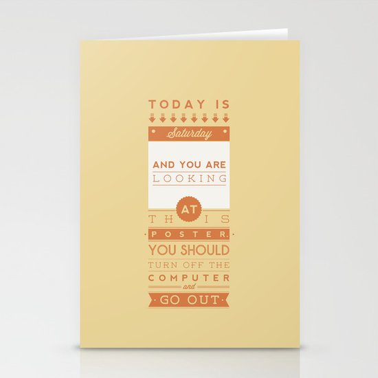 Saturday night fever. Stationery Cards