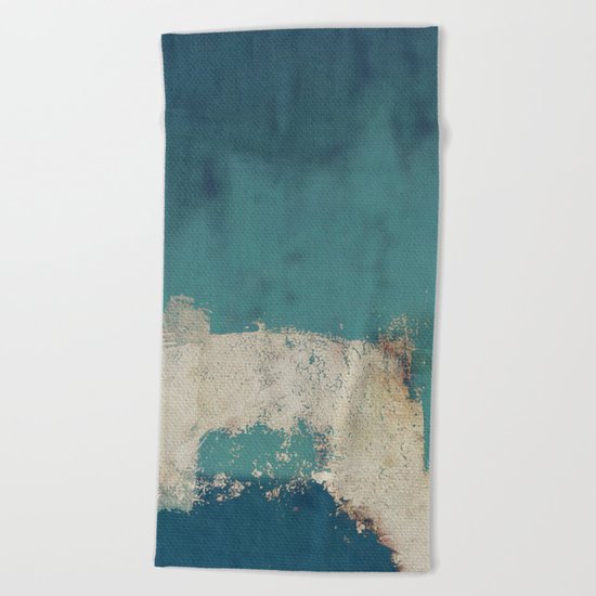 Ice Hockey Beach Towel