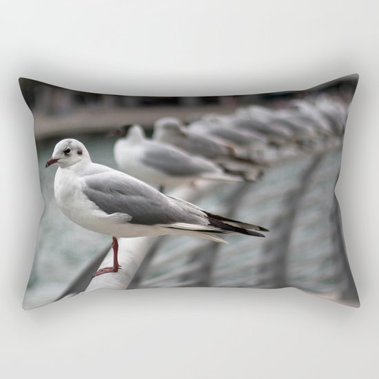 Seagull bird 4 Rectangular Pillow