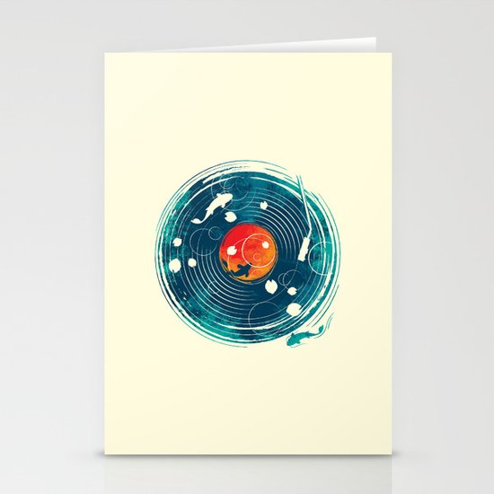 Sound of Water Stationery Cards