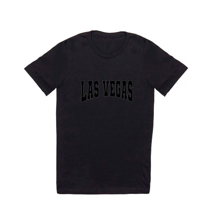Las Vegas - Black T Shirt