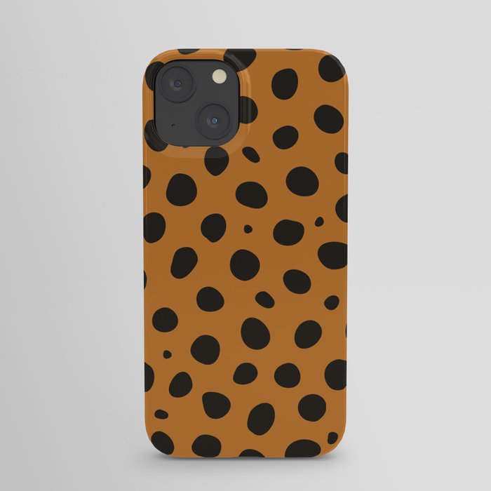 Cheetah animal print iPhone Case