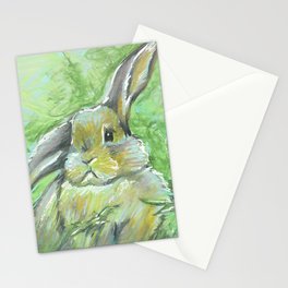 Bunny in the Grass Stationery Cards