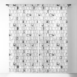 Random Rectangle Sheer Curtain