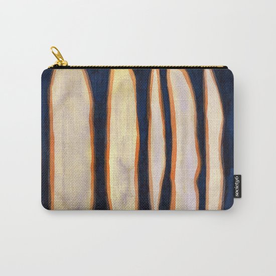 Green Cloud over Floating Shapes Carry-All Pouch