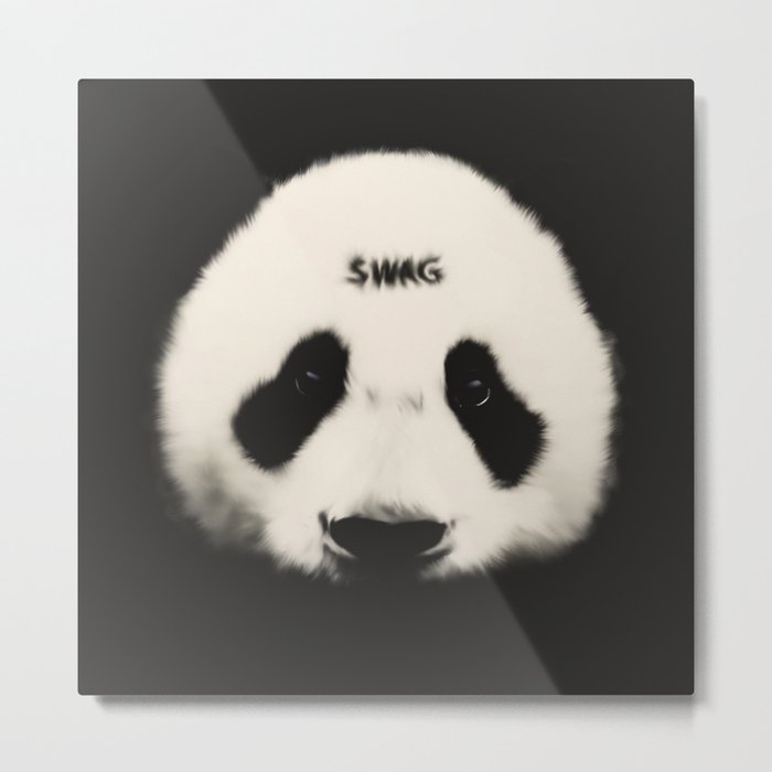 Swag Panda Metal Print