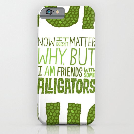 Aligator Friends iPhone & iPod Case