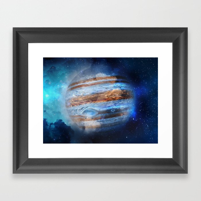 Hello Jupiter! Framed Art Print