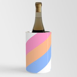 Matted Pastel Rainbow with White Wine Chiller