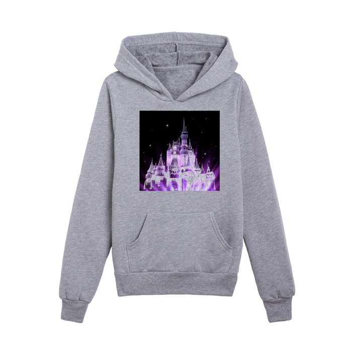 Lavender top pullover hoodie