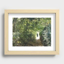 ENCHANTED TREE TUNNEL Recessed Framed Print