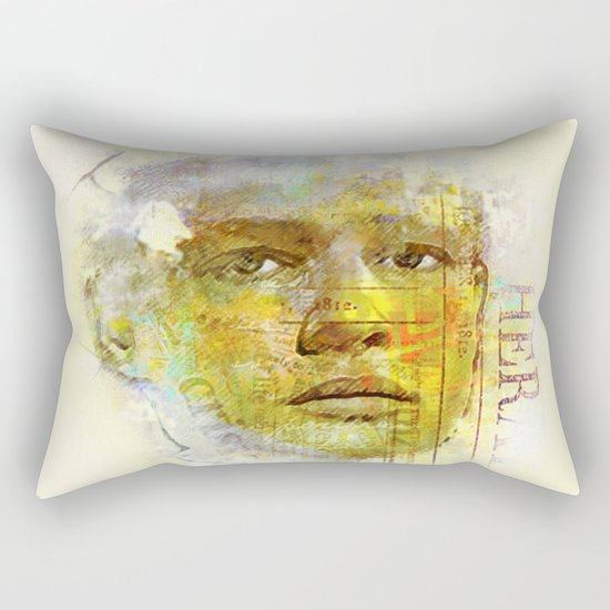 It was once Marlon B. Rectangular Pillow
