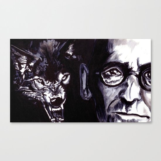 Treatise on the Steppenwolf. Not for Everybody. Canvas Print